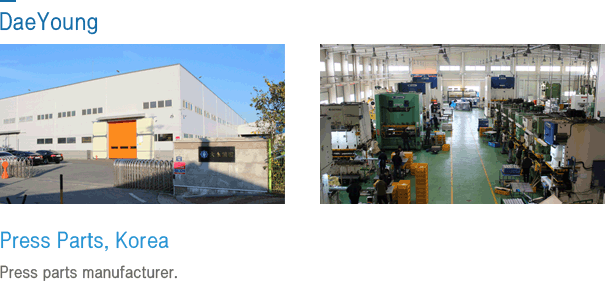 press parts, Korea:DeaYoung